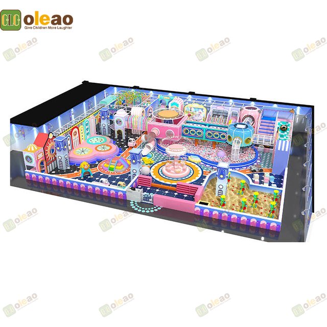 Equipamento de playground interno Soft Play Crian&ccedil;a Escalada Kids Adventure Park (Soft Play Castle)