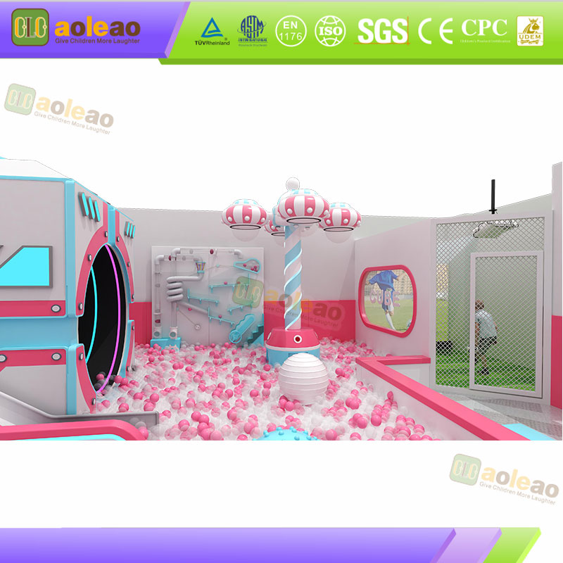 Binnenshuise kommersi&euml;le Naughty Castle Professionele konfigurasieketting Kinderspeelgrond gestandaardiseerde uitset