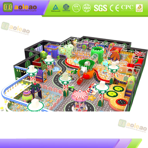 Indoor Fireproof Naughty Castle Flamma Retardant Eco-Friendly Materials Public Entertainment Places Fire Obsequium