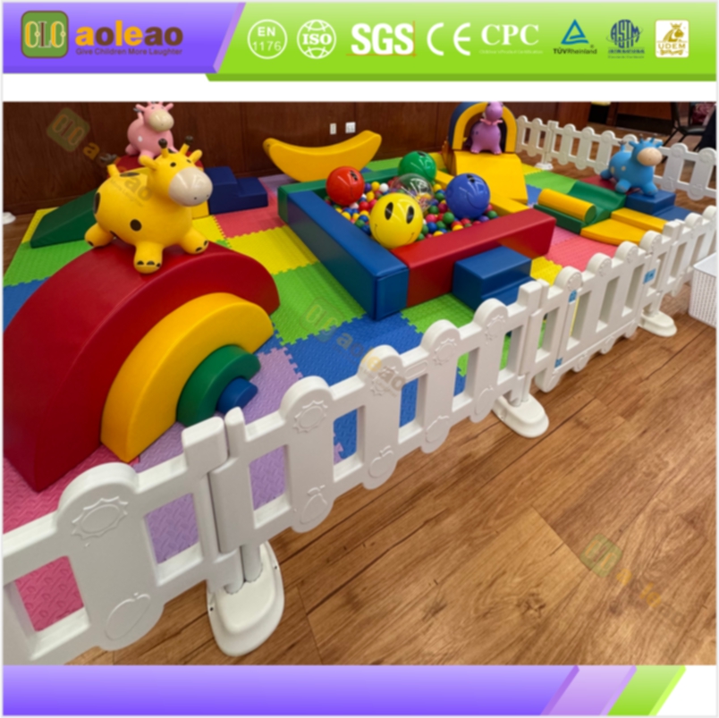 Multifunktionel bl&oslash;d legeplads - Slide + Ball Pit + Climb All-in-One - Indend&oslash;rs legeplads - One-Stop H&oslash;j popularitet | Aoleao