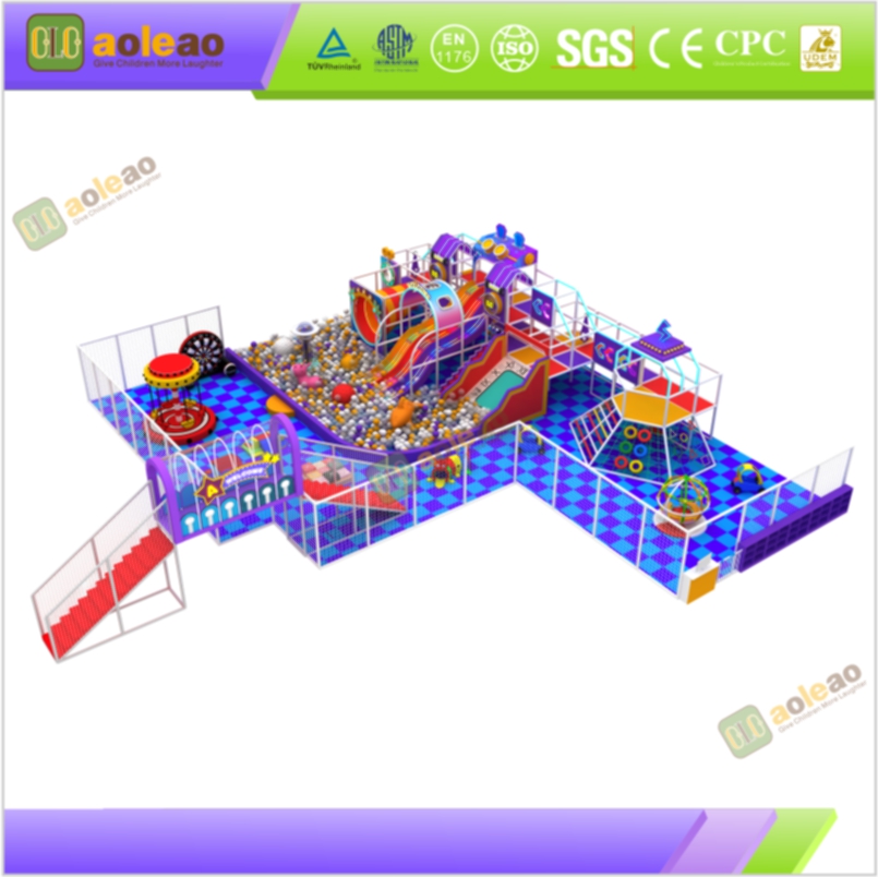Multi-function na Play Equipment - Pinagsamang Disenyo - Indoor Family Park - Space Saving | Aoleao