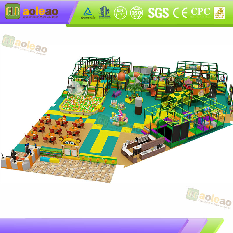 sjov by familie underholdning center udstyr layout