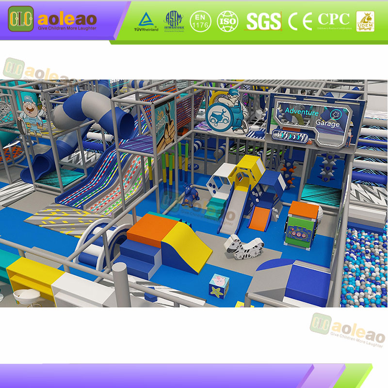 Syst&egrave;me de jeu int&eacute;rieur avec cadre d'obstacles - Entra&icirc;nement &agrave; la coordination physique - Terrain de jeu int&eacute;rieur complet - Norme de s&eacute;curit&eacute; commerciale | Aol&eacute;ao