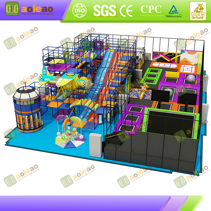 Trampolinpark – Ausdauersportparadies – Kinderabenteuerpark mit Abenteuerpfaden