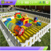 Soft Ball Pit Fence - Thick Padding + Breathable Mesh - Play Area Partition - Flexible DIY Combination | Aoleao