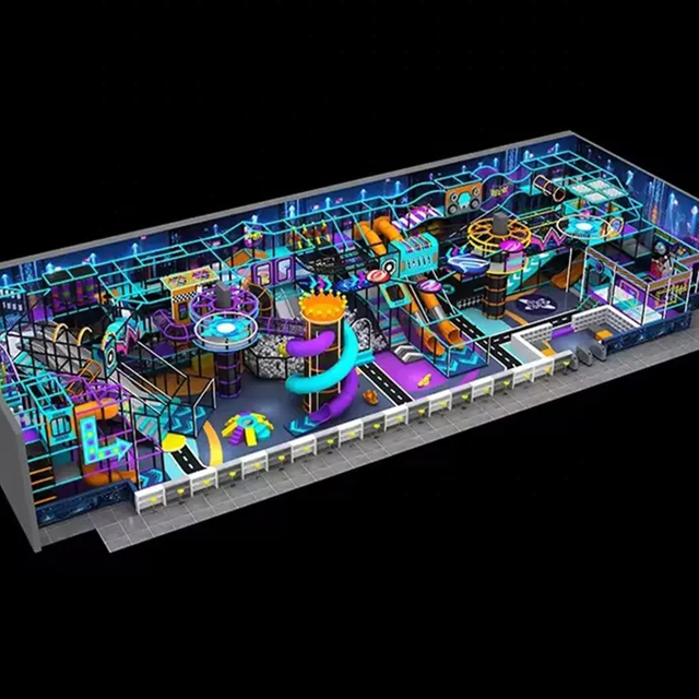 Pavilh&atilde;o esportivo de brinquedo moderno