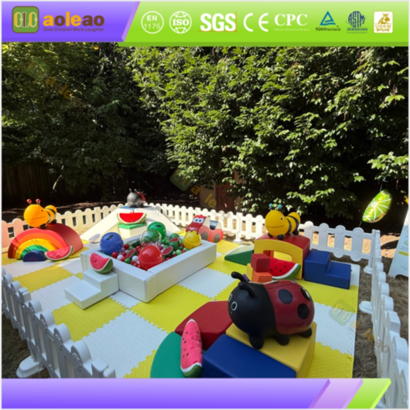 מחצלת משחק רך - EVA בצפיפות גבוהה + PU רך - ריצוף מגרש משחקים - עמיד למים ללא החלקה קל ניקוי | אווליאו