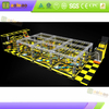 Indoor Frame Adventure Course - Barrier Crossing & Climbing - Commercial Indoor Playground - Reinforced Welded Frame | Aoleao