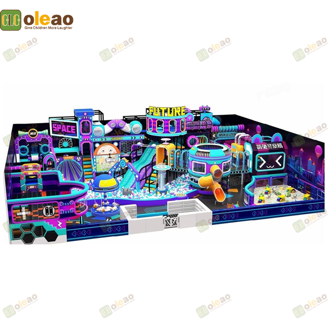 Equipamento de playground interno Soft Play Crian&ccedil;a Escalada Parque de Aventura Infantil (Slide & Climb Combo)