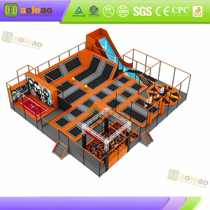 Cours Ninja Trampoline Obstacle Entra&icirc;nement physique Parc de d&eacute;veloppement int&eacute;rieur Am&eacute;liorer la coordination
