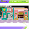ร้านค้าเล็กๆ พื้นที่เล่นบทบาทสมมติสำหรับเด็ก