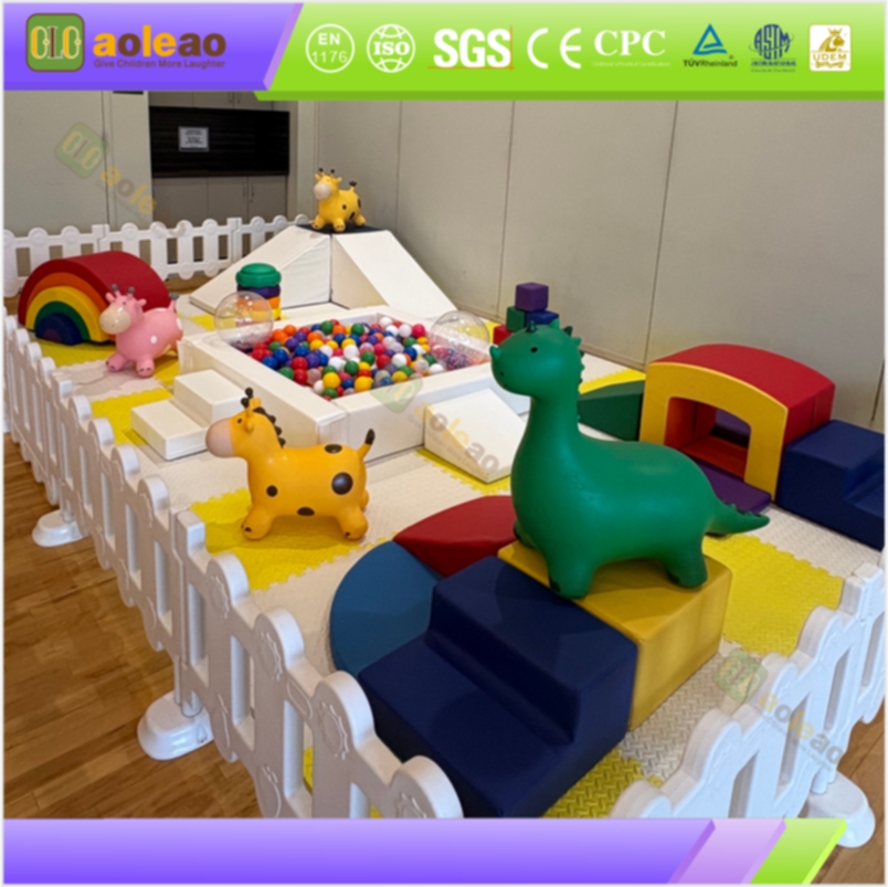 מחצלת משחק רך - EVA בצפיפות גבוהה + PU רך - ריצוף מגרש משחקים - עמיד למים ללא החלקה קל ניקוי | אווליאו