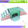 Pastellfarbenes Softplay-Hang- und Klettermodul f&uuml;r Kleinkinder
