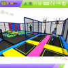 Trampolin Besar Jaring Anti-Slip Anjal Tinggi Taman Trampolin Dalaman Selamat Stres Hit Popular