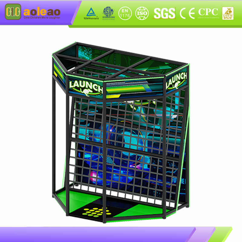 Indoor Ninja Warrior Training - High-Strength Steel Frame - Mall Family Park-Stable & Safe | Aoleao