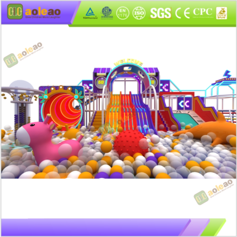 Multi-function na Play Equipment - Pinagsamang Disenyo - Indoor Family Park - Space Saving | Aoleao