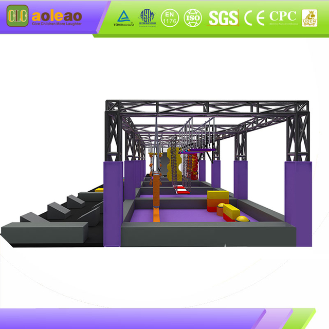 Indend&oslash;rs Ninja Konkurrence Bane-Multi-Player Mode-Indend&oslash;rs Sports Park-Forbedre holdsamarbejde | Aoleao