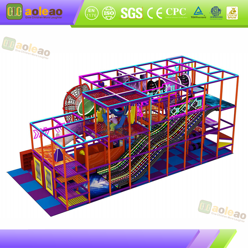echipament de joacă pentru interior comercial neon aspect complet
