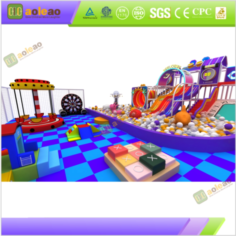 Multi-function na Play Equipment - Pinagsamang Disenyo - Indoor Family Park - Space Saving | Aoleao